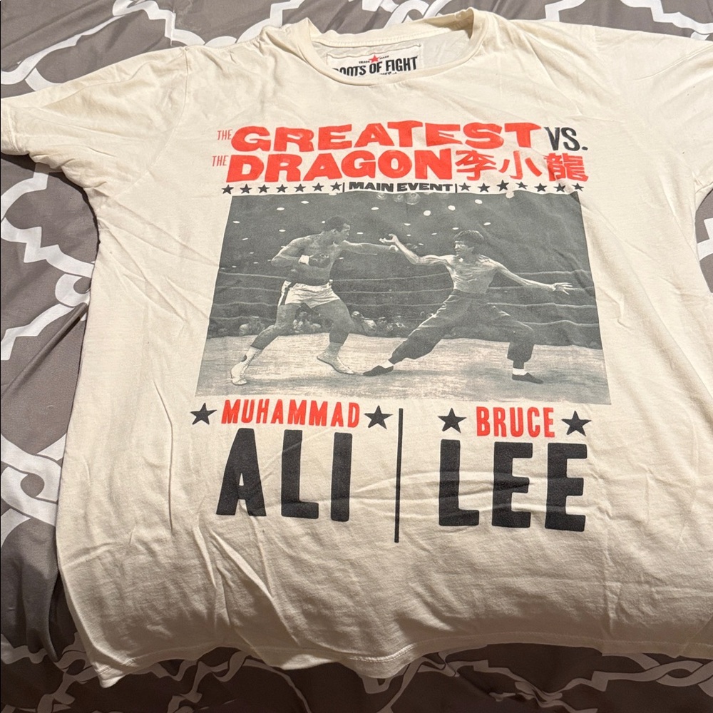 Roots of Fight Ali vs Lee Graphic Tee